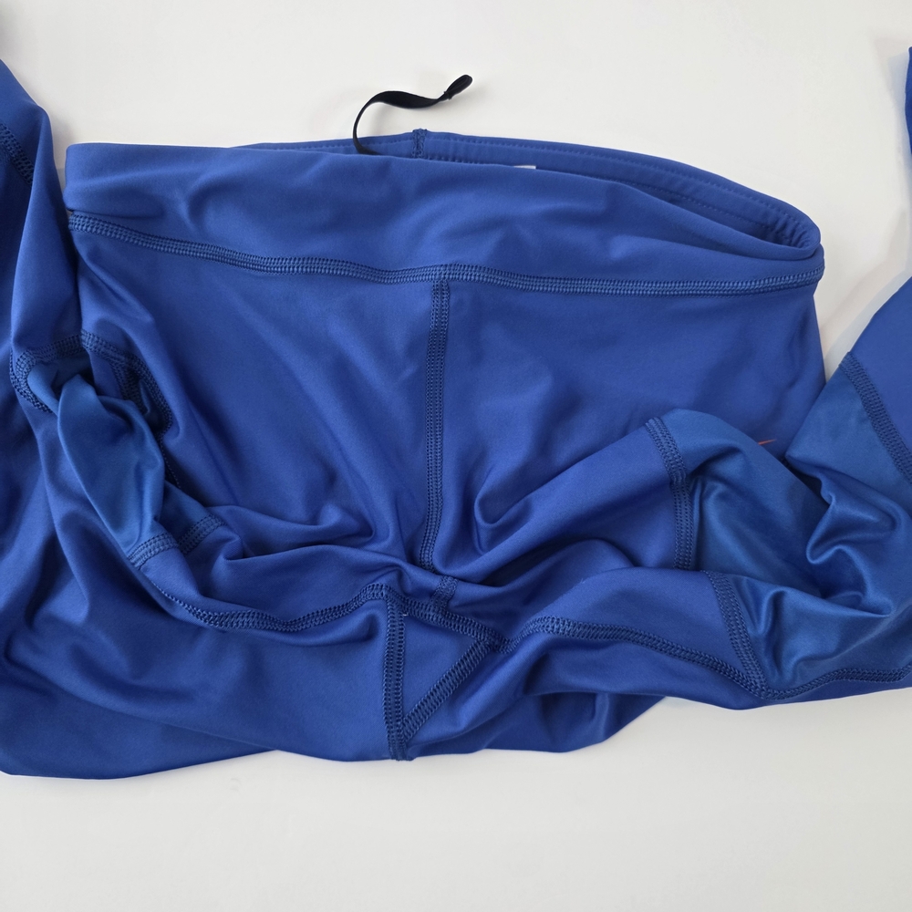 Nike Running  Tights Blue with Orange Swoosh Size Small Florida GATOR Color Way - Picture 9 of 11